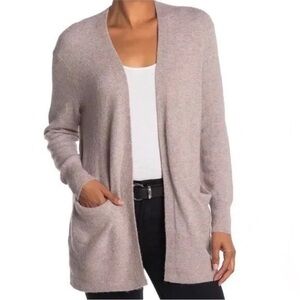 Madewell sz Small Cozy Walker Cardigan Merino Wool Alpaca blend soft open front